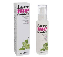 Масажне масло Love To Love LOVE ME TENDER Mojito (100 мл) натуральне без консервантів