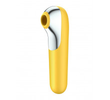 Смарт вібратор та вакуумний стимулятор 2-в-1 Satisfyer Dual Love Yellow