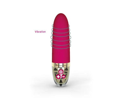 Вібратор Mystim Sleak Freak Pink, 8 режимів, внутрішня та зовнішня стимуляція
