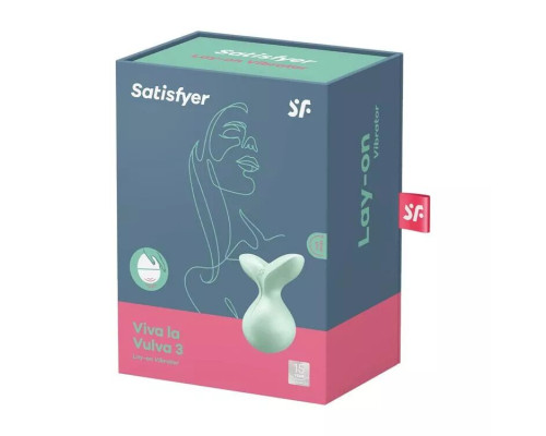 Satisfyer Viva la Vulva 3 Mint - кліторальний стимулятор