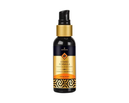 Смазка водно-силиконовая Sensuva Hybrid Orange Creamsicle (57мл) без сахара, можно для оральных ласк
