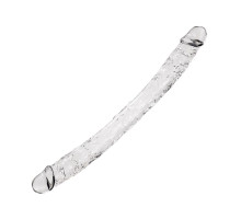 Прозорий двосторонній фалоімітатор Alive Supreme Jelly Dildo