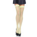 Leg Avenue Nylon Fishnet Thigh Highs OS Neon Green