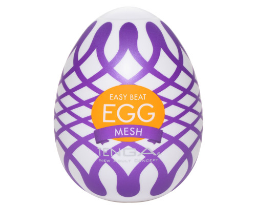 Мастурбатор-яйце Tenga Egg Mesh із сітчастим рельєфом