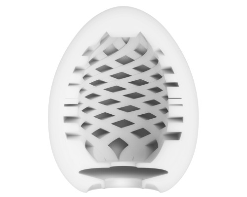 Мастурбатор-яйце Tenga Egg Mesh із сітчастим рельєфом