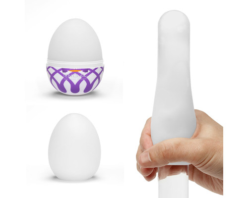 Мастурбатор-яйце Tenga Egg Mesh із сітчастим рельєфом