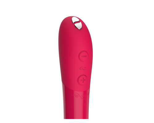 Потужна віброкуля Tango X Cherry Red by We-Vibe, 7 режимів вібрації, 8 рівнів інтенсивності