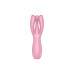 Кліторальний вібратор Satisfyer Threesome 3 Pink з трьома пальчиками