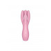 Кліторальний вібратор Satisfyer Threesome 3 Pink з трьома пальчиками