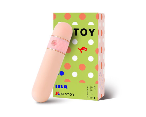 Вакуумний вібратор KisToy ISLA Pink