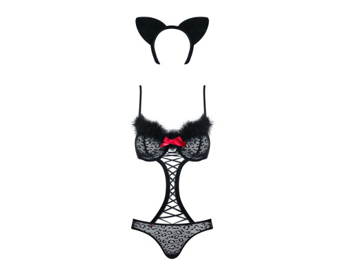 Obsessive Gepardina 3 pcs costume S/M