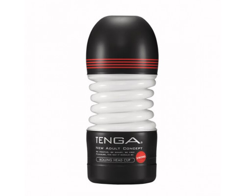 Мастурбатор Tenga Rolling Head Cup STRONG з інтенсивною стимуляцією головки