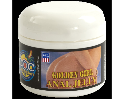 Анальная гель-смазка DocJohnson Golden Girl Anal Jelly (56 мл) на масляной основе, увлажняющая