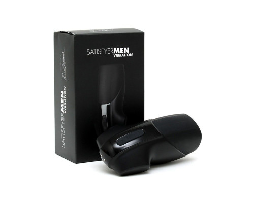 Мастурбатор Satisfyer Men Vibration имитатор минета с вибрацией, стимуляция головки