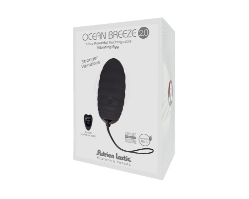 Віброяйце Adrien Lastic Ocean Breeze 2.0 Black