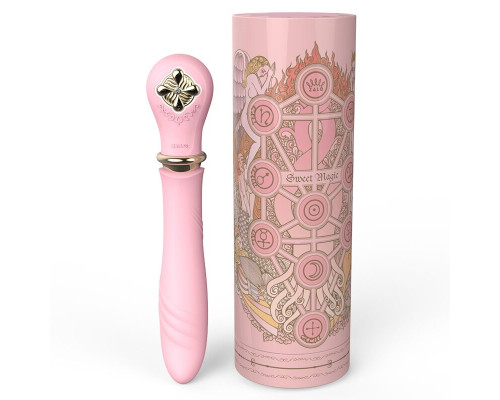 Пульсатор із підігрівом Zalo Sweet Magic - Desire Fairy Pink, турбо режим