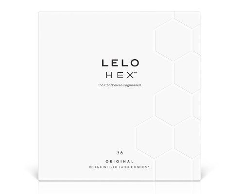 Презервативы LELO HEX Condoms Original 36 Pack