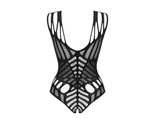 Боди с большими вырезами Obsessive B139 crotchless teddy S/M/L, с доступом