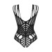Боди с большими вырезами Obsessive B139 crotchless teddy S/M/L, с доступом