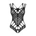 Боди с большими вырезами Obsessive B139 crotchless teddy S/M/L, с доступом