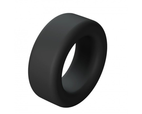 Эрекционное кольцо широкое Love To Love COOL RING - BLACK ONYX
