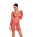 Бодистокинг Passion BS093 red