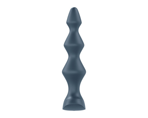 Анальный стимулятор-бусины с двумя моторами Satisfyer Lolli-Plug 1 Dark teal