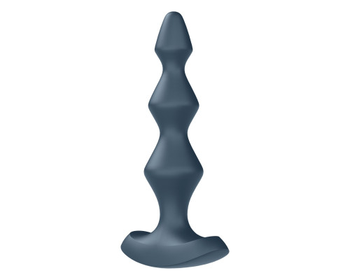 Анальный стимулятор-бусины с двумя моторами Satisfyer Lolli-Plug 1 Dark teal