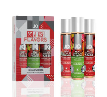 Набір System JO Tri-Me Triple Pack — Flavors (3×30 мл) три різні смаки оральних змазок