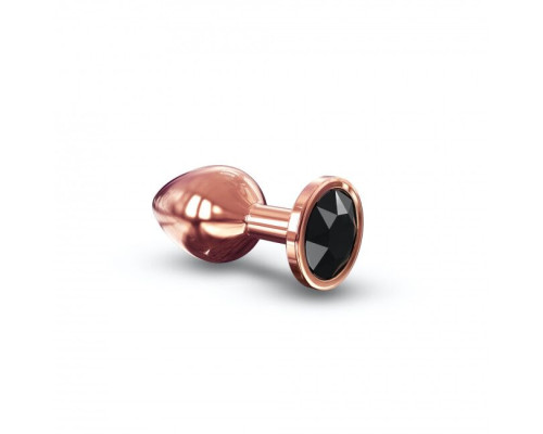 Металева анальна пробка із прикрасою у вигляді кристалу Dorcel - Diamond Plug M