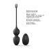 Вагінальні кульки з вібрацією та пультом Dorcel LOVE BALLS BLACK