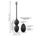 Вагінальні кульки з вібрацією та пультом Dorcel LOVE BALLS BLACK