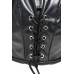 Маска Master Series Dungeon Demon Bondage Mask with Horns - Black