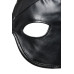 Маска Master Series Dungeon Demon Bondage Mask with Horns - Black