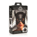 Маска Master Series Dungeon Demon Bondage Mask with Horns - Black