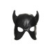 Маска Master Series Dungeon Demon Bondage Mask with Horns - Black