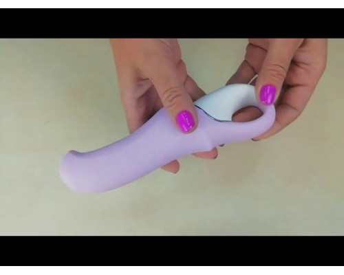 Потужний вібратор Satisfyer Vibes Charming Smile з гнучким стволом, литий силікон, 12 режимів роботи