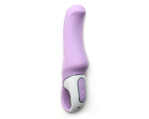Потужний вібратор Satisfyer Vibes Charming Smile з гнучким стволом, литий силікон, 12 режимів роботи