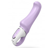 Потужний вібратор Satisfyer Vibes Charming Smile з гнучким стволом, литий силікон, 12 режимів роботи