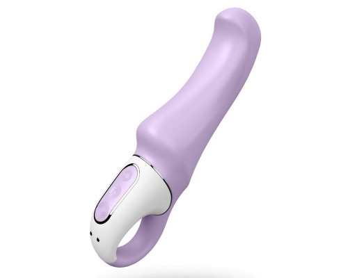 Потужний вібратор Satisfyer Vibes Charming Smile з гнучким стволом, литий силікон, 12 режимів роботи