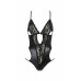 Боді з імітацією шкіри та стрепами ASUNA BODY black L/XL Passion