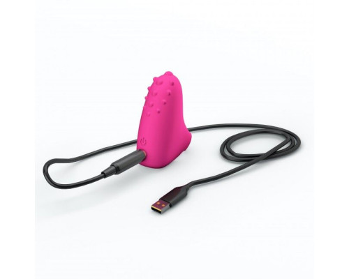 Вібратор на палець Dorcel MAGIC FINGER Rose перезаряджається