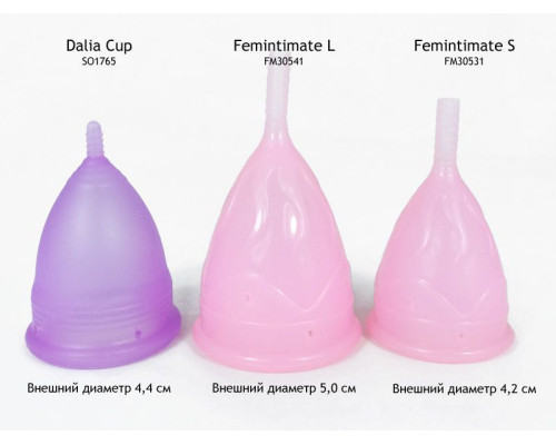Менструальна чаша Femintimate Eve Cup розмір S, діаметр 3,2см