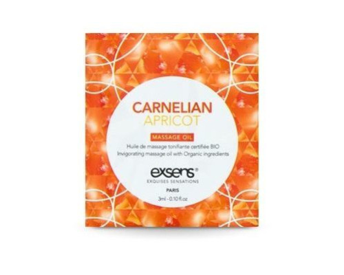 Пробник масажної олії EXSENS Carnelian Apricot 3мл