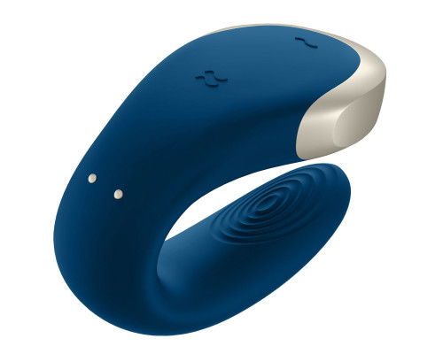 Смарт-вібратор для пар Satisfyer Double Love (Blue)