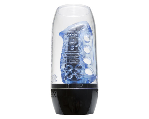Мастурбатор Fleshlight Fleshskins Grip Blue Ice, надійна фіксація на руці, відмінно для пар та мінет
