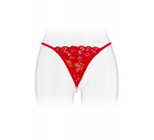 Трусики-стрінги з перловою ниткою Fashion Secret VENUSINA Red