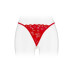 Трусики-стрінги з перловою ниткою Fashion Secret VENUSINA Red