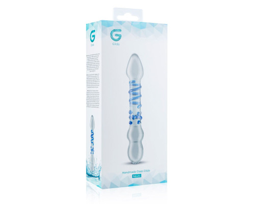 Скляний ділдо Gildo Glass Dildo No. 21