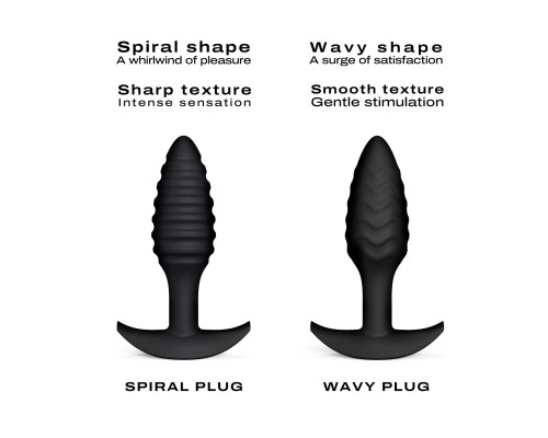 Анальная пробка Dorcel SPIRAL PLUG